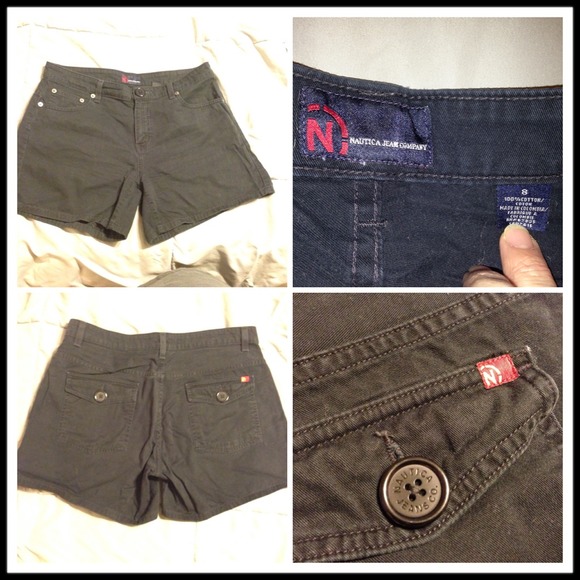 Black Nautica Shorts sz 8
