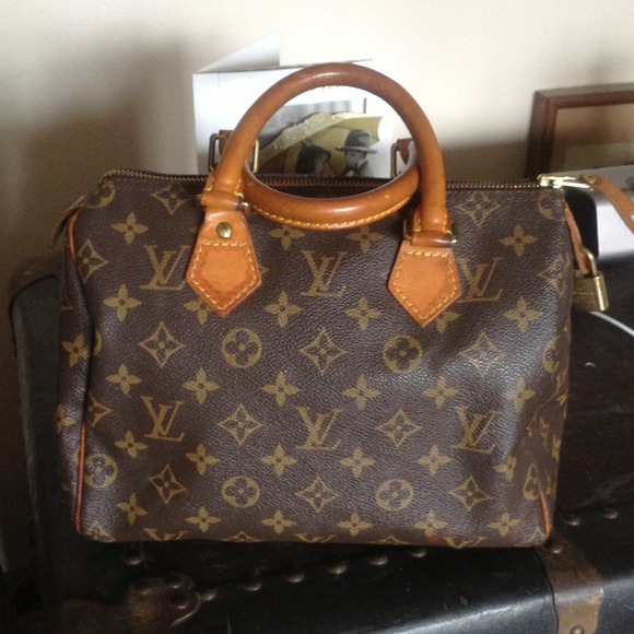 LV inspired hand bag