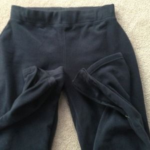 Nike navy blue fleece pants size medium