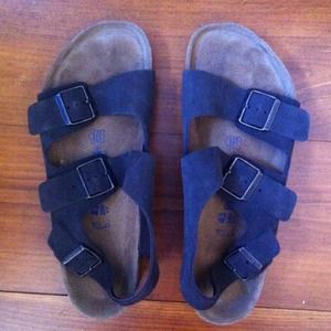 Birkenstock mens sandals.  Wore only a few times.