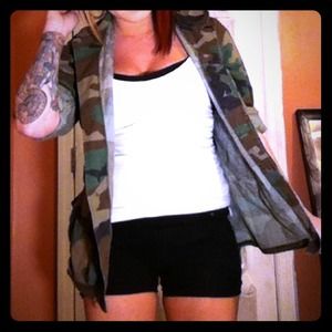 Trendy camo jacket