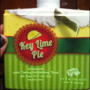 Key Lime pie tanning lotion