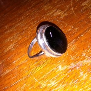Black antique ring size 7.5