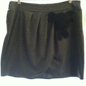Plus size mini skirt