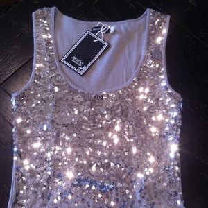 🎉SOLD MAKE A STATEMENT💎NWT SEQUIN TANK
