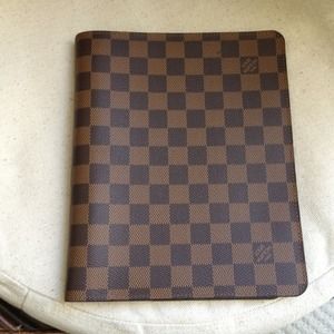 Sold- Authentic LV Damier agenda cover