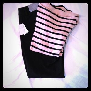 ✨Reduced✨Slim Cropped Black pants