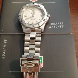 Tag Heuer men's stainless steel watch