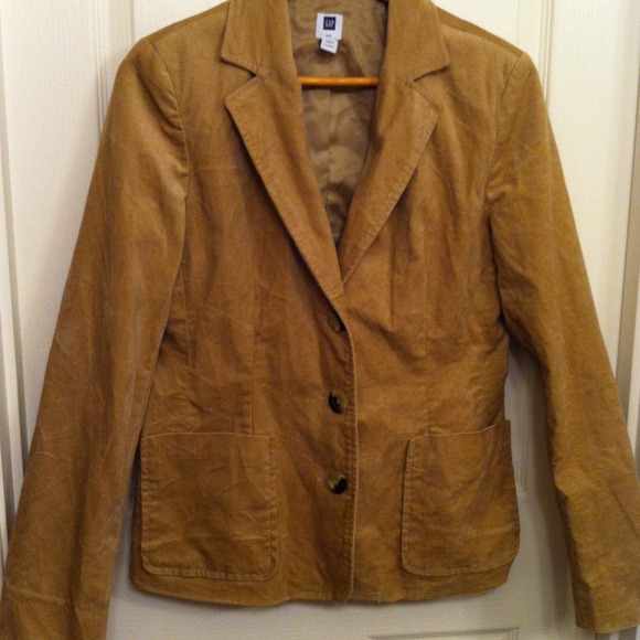 GAP Blazer in Camel color Velvet