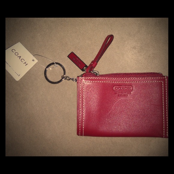 Hold for @mstarable - coach zippered coin purse