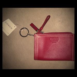 Hold for @mstarable - coach zippered coin purse