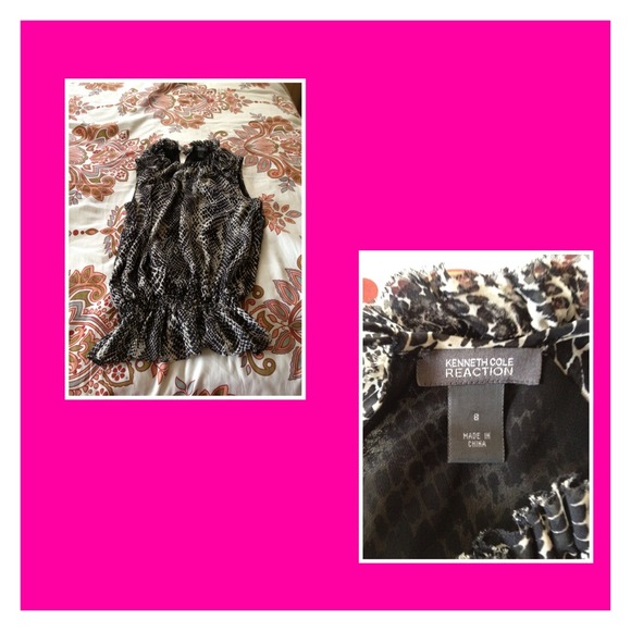 💢SOLD💢Fab Animal Print Blouse