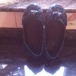 Toddler  blue cheeta shoes