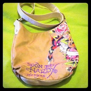 Ed hardy shoulder purse