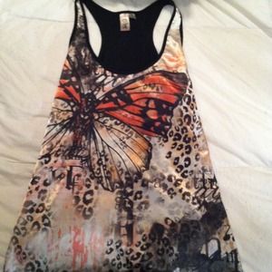 Butterfly tank top