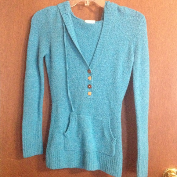 Teal sweater reserved for mistymedford