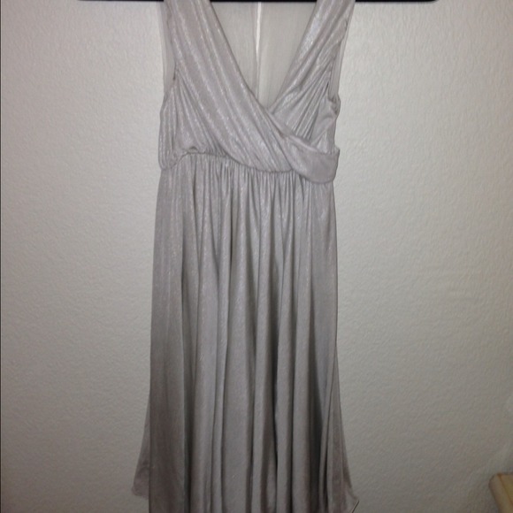 Silver Alice & Olivia dress size Petite