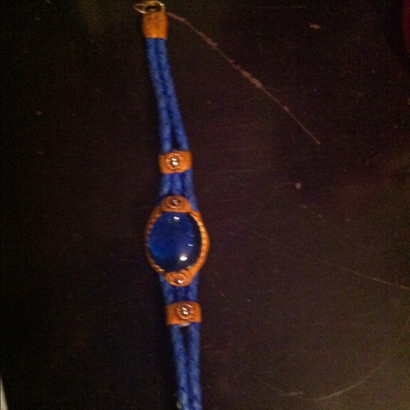 Cobalt blue bracelet