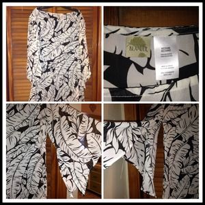 Islander sheer beach coverup sz Med