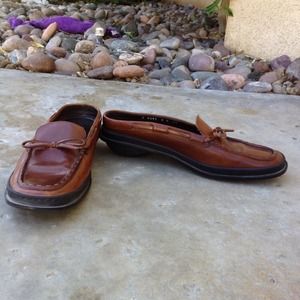 REDUCED Cole Haan Brown Slide-On Loafers