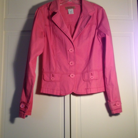 Jackets & Blazers - Light pink light weight jacket