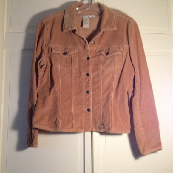 Beige corduroy jacket