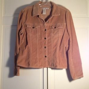 Beige corduroy jacket