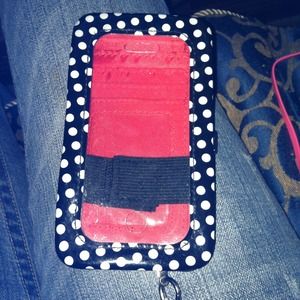 Hello kitty iPhone 4 case/card wallet