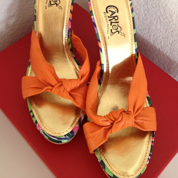Carlos by Carlos Santana Orange Sandal - Picture 4 of 4