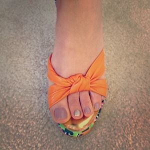 Carlos by Carlos Santana Orange Sandal