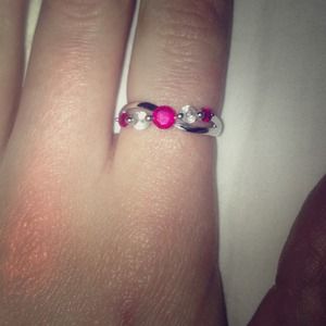 10k white gold ring size 7