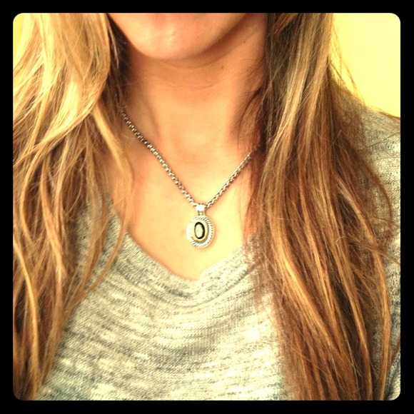 Accessories - Silver pendant necklace. Accessories - Silver pendant necklace.