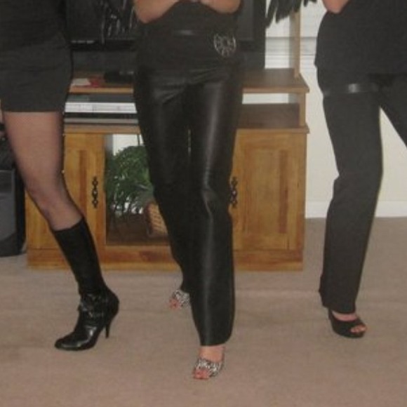 Leather pants
