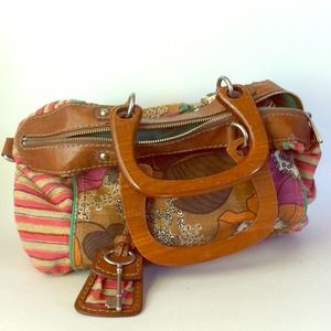 Reduced! Fossil Floral Purse