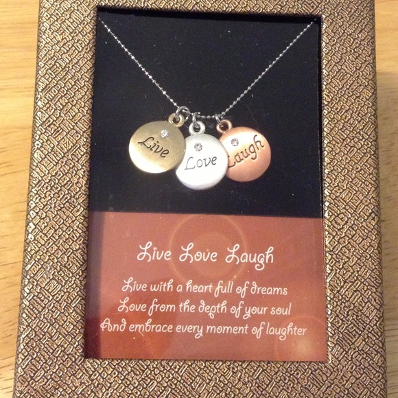 Live Laugh Love Necklace