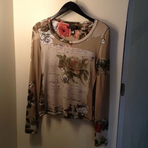 Roberto Cavalli long sleeve top