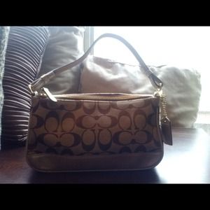 Brown Coach bag