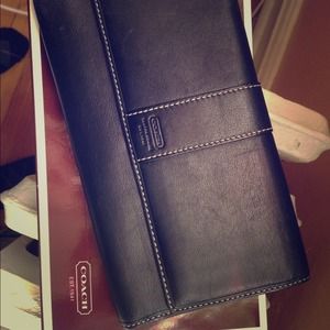 Authentic black wallet