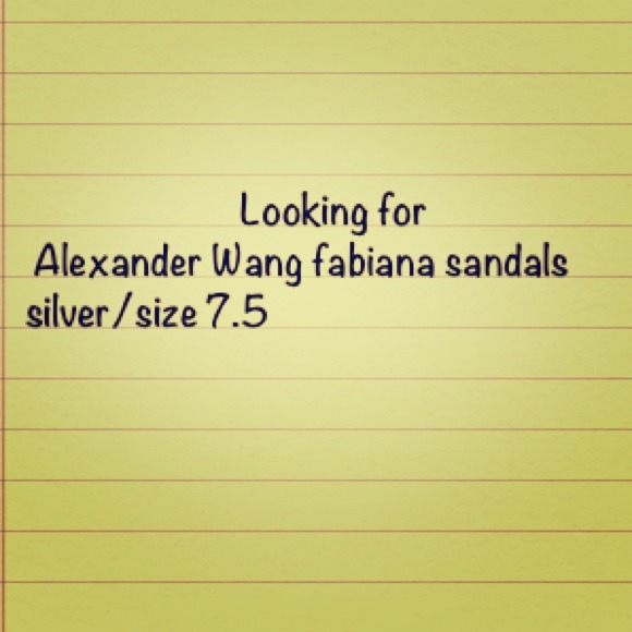 Alexander Wang fabiana sandals - Picture 1 of 2