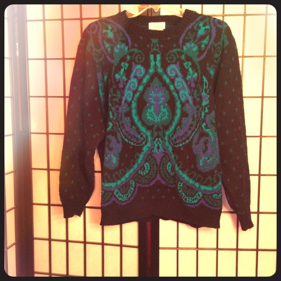 Over-sized hipster sweater!