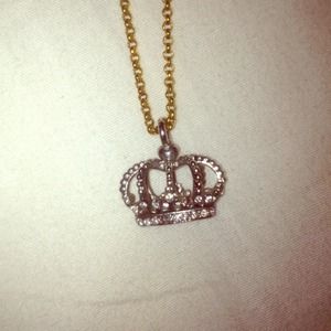 *Newly reduced* Juicy couture crown necklace