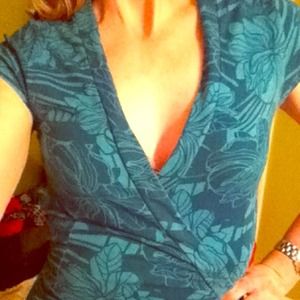 Turquoise Wrap Dress