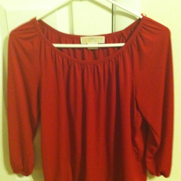 Red hot Michael Kors blouse RESERVED