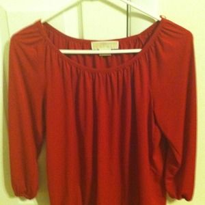 Red hot Michael Kors blouse RESERVED