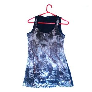 Black sequenced long tank