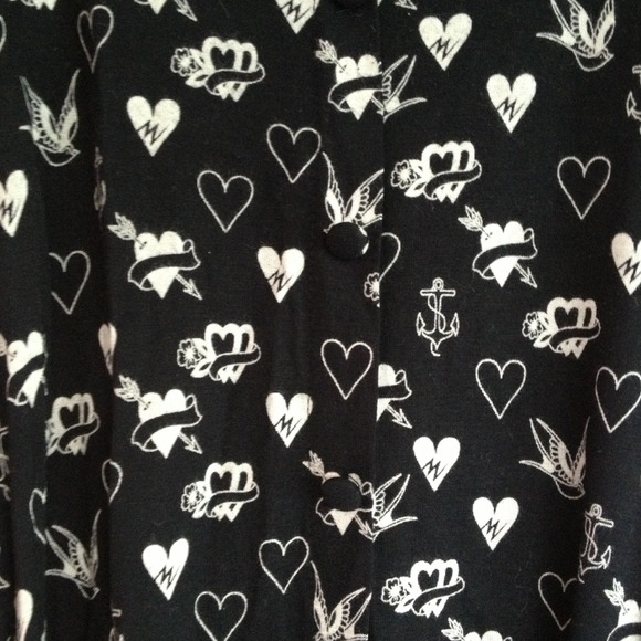 Topshop jersey dress