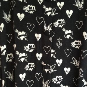 Topshop jersey dress