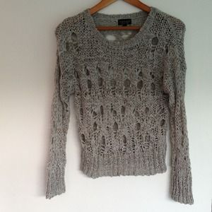 TOPSHOP cut out sweater