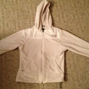 2 fuzzy north faces selling both together!