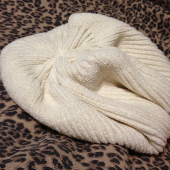 small white beret